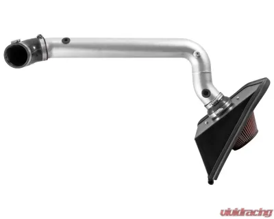 K&N Performance Air Intake System for Jeep Compass/Renegade 2.4L 4-Cyl, Aluminum, Red Filter - 77-1565KS