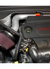 K&N Performance Air Intake System for Jeep Compass/Renegade 2.4L 4-Cyl, Aluminum, Red Filter                                     - 77-1565KS - Image 5