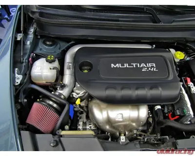 K&N Performance Air Intake System for Jeep Cherokee 2.4L 2014-2021, 3.37 HP Gain - 77-1570KS