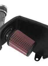 K&N 77-1585KC Performance Air Intake System for Jeep Cherokee 2019-2022, Aluminum, Red Filter                                     - 77-1585KC - Image 5