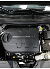 K&N 77-1585KC Performance Air Intake System for Jeep Cherokee 2019-2022, Aluminum, Red Filter                                     - 77-1585KC - Image 4