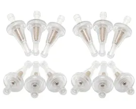 K&N Sintered Porous Bronze Fuel Filter - 2.15 in Length, 12 Pack, High Performance