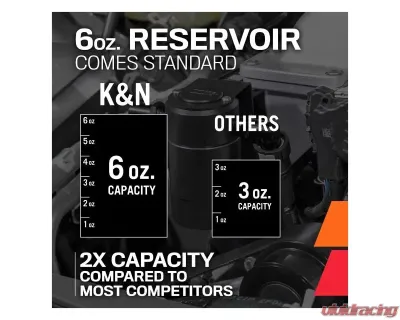 K&N Catch Can Oil Separator Ford Mustang GT Gas 5.0 L 2018-2023 - 81-0802