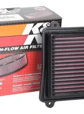 K&N Replacement Air Filter BA-3717 for Bajaj Dominar 400 (2017) - High-Performance Cotton Gauze                                     - BA-3717 - Image 4