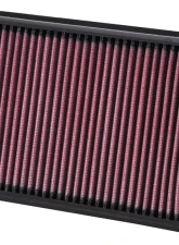 K&N Replacement Air Filter for BMW S1000XR, S1000RR, S1000R, HP4 - Cotton Gauze, Panel                                     - BM-1010 - Image 2