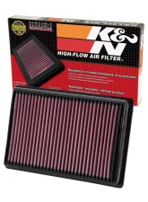K&N Replacement Air Filter for BMW S1000XR, S1000RR, S1000R, HP4 - Cotton Gauze, Panel                                     - BM-1010 - Image 2