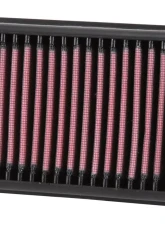 K&N Replacement Air Filter for BMW Motorrad R1200/R1250 Series, Cotton Gauze, Panel Style                                     - BM-1113 - Image 4