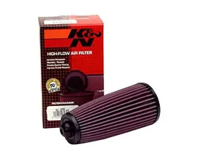 K&N Replacement Air Filter for Buell Blast 2000-2009, Cotton Gauze, Tapered Conical