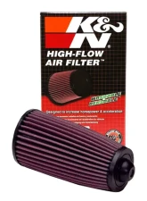 K&N Replacement Air Filter for Buell Blast 2000-2009, Cotton Gauze, Tapered Conical                                     - BU-5000 - Image 2