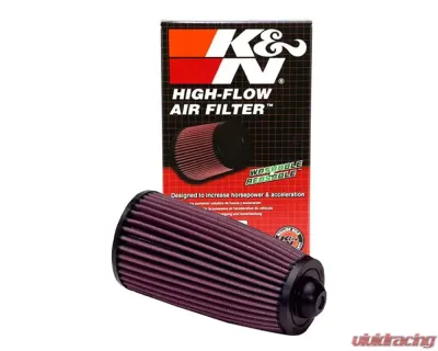 K&N Replacement Air Filter for Buell Blast 2000-2009, Cotton Gauze, Tapered Conical - BU-5000