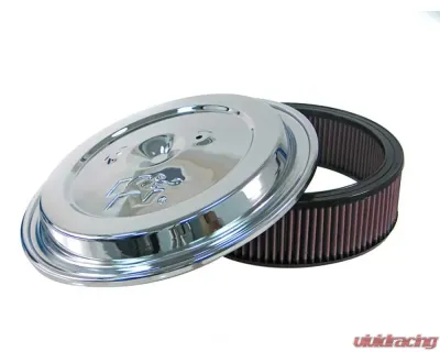 K&N Replacement Air Filter w/Chrome Lid - CE-1502