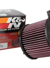 K&N Replacement Air Filter Audi 80 1988                                     - E-0646 - Image 3