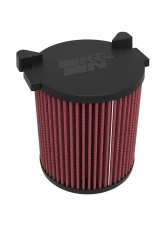 K&N Replacement Air Filter E-2014 for Audi A3, VW Jetta, Passat, Tiguan - Washable Cotton Gauze                                     - E-2014 - Image 4