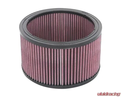 K&N Round Air Filter E-3650 - Washable Cotton Gauze, 9 in Outside Diameter, High-Flow Performance - E-3650