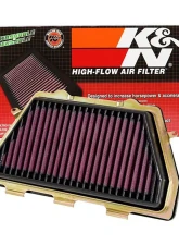 K&N Replacement Air Filter for Honda CBR1000RR 2008-2016, Cotton Gauze, High Performance                                     - HA-1008 - Image 2