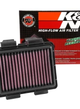 K&N Replacement Air Filter for Honda CMX300, CMX500, CRF250L, Cotton Gauze, Panel Shape                                     - HA-2513 - Image 5