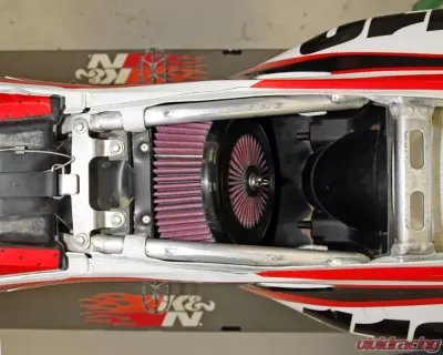 K&N Replacement Air Filter for Honda CRF250R/CRF450R, Cotton Gauze, Round Tapered, 3.5" Height - HA-4513XD