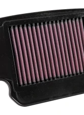 K&N Replacement Air Filter for Honda CBR650F/CB650F 2014-2018, Panel, Cotton Gauze                                     - HA-6414 - Image 2