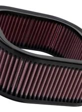K&N Replacement Air Filter HD-1102 for Harley Davidson V-Rod 2002-2017, Cotton Gauze, Rectangular                                     - HD-1102 - Image 2