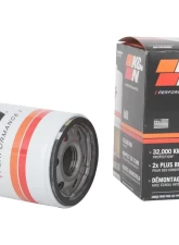K&N Oil Filter HP-1014 for Jaguar, Land Rover, Lincoln - High Flow Premium Media                                     - HP-1014 - Image 3