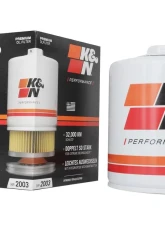 K&N Oil Filter HP-2003 for American Motors, Buick, Cadillac, Jeep, Oldsmobile, Pontiac                                     - HP-2003 - Image 4