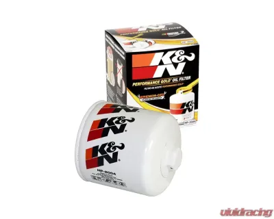 K&N Oil Filter HP-2004 for Alfa Romeo, Chrysler, Dodge, and More - High Flow Premium Media - HP-2004