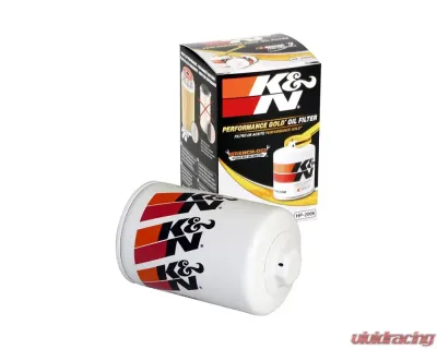 K&N Oil Filter HP-2006 for Buick, Cadillac, GMC, Oldsmobile, Pontiac - Spin-On, 1-Year Warranty - HP-2006