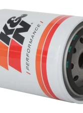 K&N Oil Filter HP-3001 for Multiple Models, High Flow Premium Media, Spin-On Design                                     - HP-3001 - Image 3