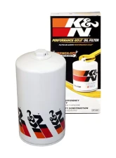 K&N Oil Filter HP-6001 for Ford 7.3L V8, E-350 1995-2003, F-250/F-350 1994-2003                                     - HP-6001 - Image 2