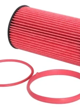 K&N Oil Filter HP-7010 for Audi, Volkswagen, and Volvo - Cartridge Style, High Flow Media                                     - HP-7010 - Image 3