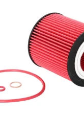 K&N Oil Filter HP-7014 for BMW 2006-2021, High Flow Cartridge, 3.125 in Height                                     - HP-7014 - Image 3