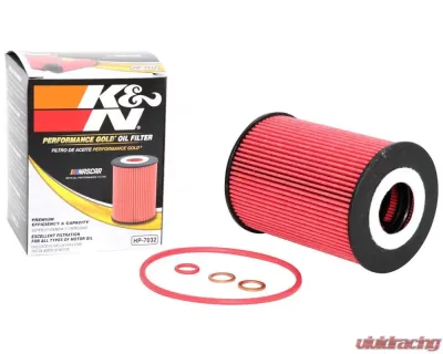 K&N Oil Filter 108mm x 82mm Porsche | BMW - HP-7032