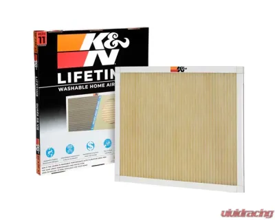 K&N HVAC Filter; 20 x 20 x 1 - HVC-12020