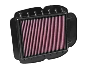 K&N Replacement Air Filter for Hyosung GT650/GT650R 2010-2013, Cotton Gauze Panel Filter