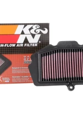 K&N Replacement Air Filter KA-4018 for Kawasaki Ninja 400 Z400 2019-2022, Cotton Gauze                                     - KA-4018 - Image 4