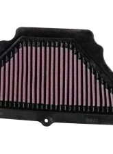 K&N Replacement Air Filter for Kawasaki ZX600 Ninja ZX-6R 2007-2008, Cotton Gauze                                     - KA-6007 - Image 2