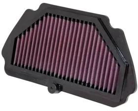 K&N Race Specific Air Filter KA-6009R for Kawasaki ZX-6R 2009-2022, Cotton Gauze Panel