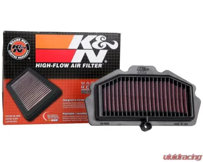 K&N Replacement Air Filter KA-6415 for Kawasaki EN650 Vulcan S & KLE650 Versys 2015-2021 - KA-6415