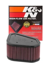 K&N Replacement Air Filter for Kawasaki KFX700 2004-2009, Washable Cotton Gauze                                     - KA-6503 - Image 3