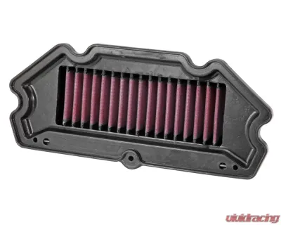 K&N Replacement Air Filter KA-6512 for Kawasaki Ninja 650 2012-2016, ER-6N 2015, High-Flow Cotton - KA-6512