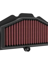 K&N Replacement Air Filter KA-6517 for Kawasaki Ninja 650, Z650, 2017-2022, Cotton Gauze                                     - KA-6517 - Image 2