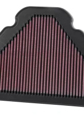 K&N Replacement Air Filter for Kawasaki ZX900 Ninja ZX-9R 1998-2003, Cotton Gauze, Trapezoidal                                     - KA-9098 - Image 2