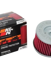 K&N KN-103 Oil Filter                                     - KN-103 - Image 4
