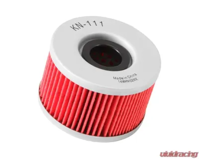 K&N Oil Filter KN-111 for Honda CB400A, TRX500FA, VTR250, and More - KN-111