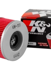 K&N Oil Filter KN-111 for Honda CB400A, TRX500FA, VTR250, and More                                     - KN-111 - Image 3