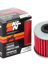 K&N Oil Filter KN-117 for Honda NC700X, CRF1000L, GL1800, Pioneer 1000, Talon 1000                                     - KN-117 - Image 4