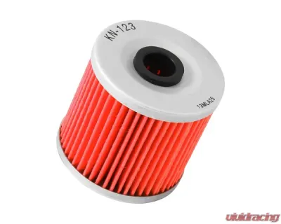 K&N Oil Filter KN-123 for Kawasaki KL250, KLR250, KLR650, KLF300, KLT200, KZ250 - KN-123
