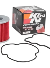 K&N Oil Filter KN-133 for Suzuki GS Series 1977-2009 - High Flow Cartridge Design                                     - KN-133 - Image 2