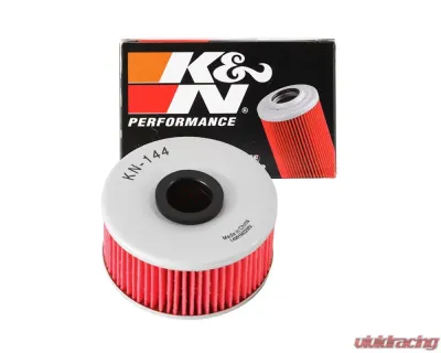 K&N Oil Filter KN-144 for Yamaha XS400, XJ650, XJ750, FJ600, FZ600, and More - KN-144