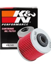 K&N Oil Filter KN-145 for Yamaha XT500, SR500, XV750, and Aprilia Pegaso 650                                     - KN-145 - Image 3